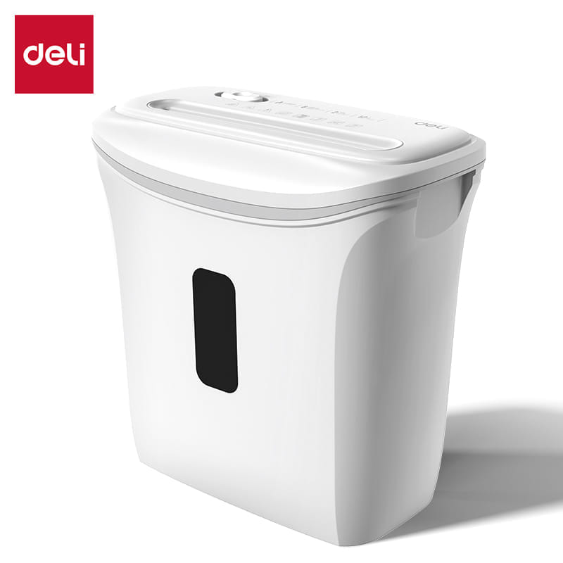 เครื่องทำลายเอกสารอัตโนมัติ 12ลิตร DELI E9945-WH-01 สีขาว